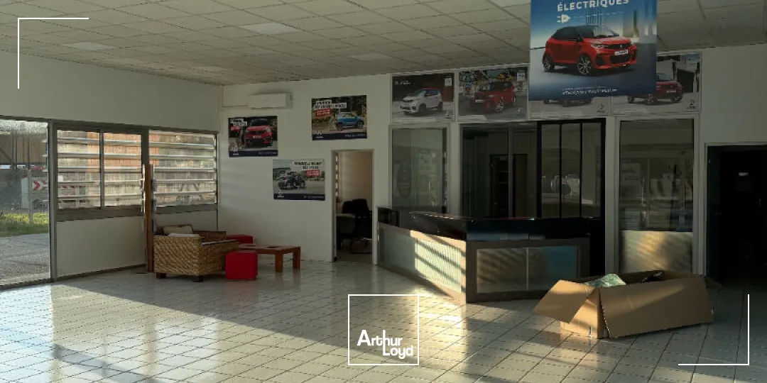 Emplacement premium Zone Nord Limoges - 442 m² A LOUER