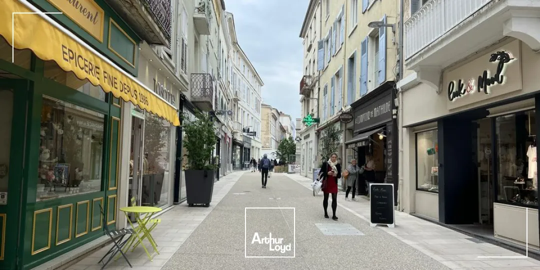 CESSION DE DROIT AU BAIL  LOCAL COMMERCIAL  129 M²  VALENCE