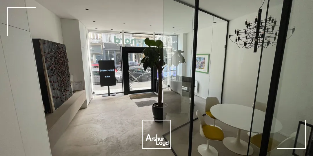 Local commercial de 70 m² à louer au coeur d'un axe emblématique de Lille