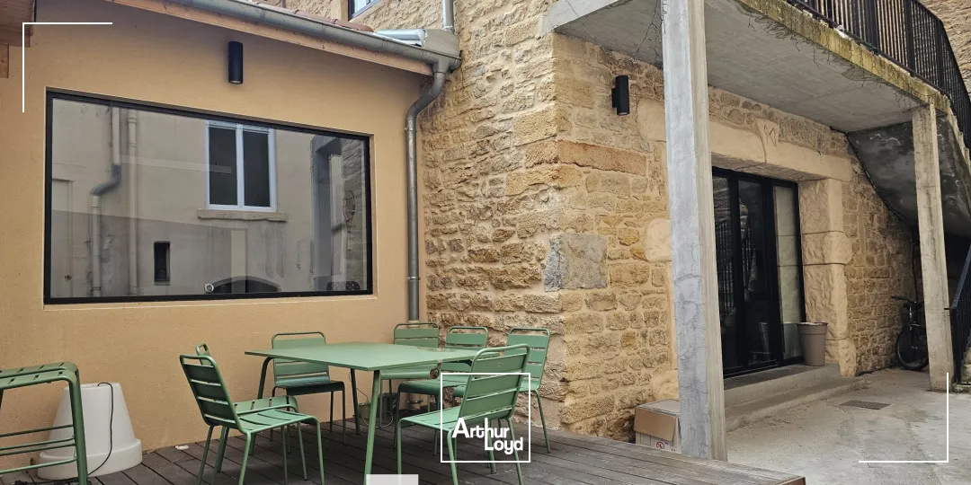  A vendre - Bureaux atypiques avec cour intérieure - Lyon 9ème Valmy