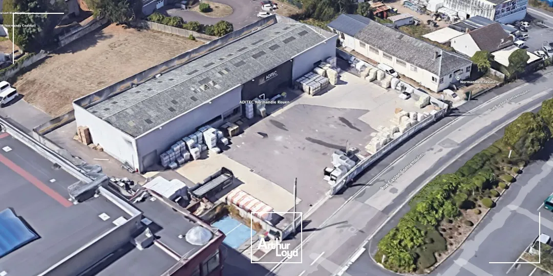 Locaux d'activité à louer à SOTTEVILLE LES ROUEN 76300