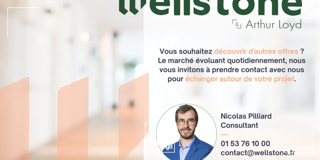 Bureaux à louer à PARIS 75008