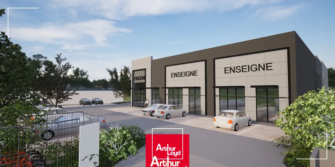 À VENDRE : 3 Lots commerciaux de 229 m² et 235 m² et 2 Locaux d'activités de 205 m² et 207 m², au coeur d'un village d'entreprises NEUF livré T1 2027 dont une pharmacie prévue...