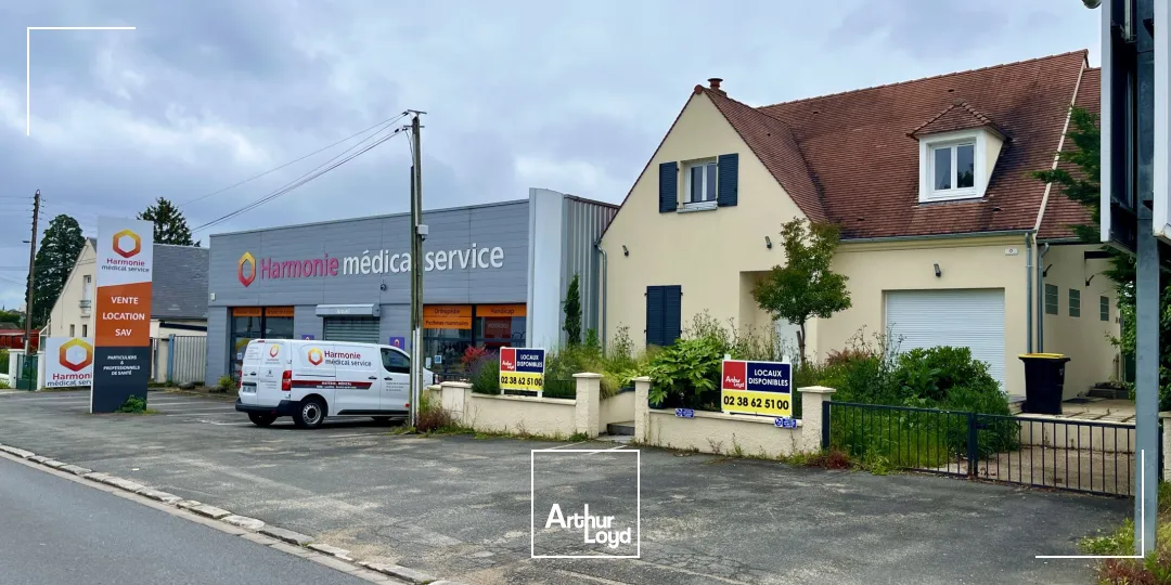 LOCAL COMMERCIAL FACADE RN20 FLEURY LES AUBRAIS