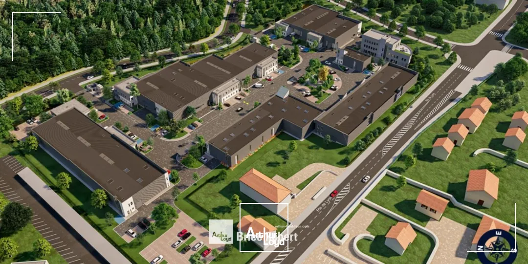 A vendre - PARC DES OLIVIERS - Bureaux au sein d'un parc arboré - Bourgoin Jallieu