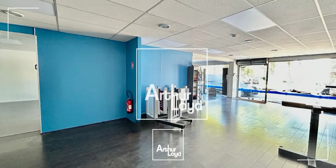 Local commercial à louer - Visibilité optimale, linéaire exceptionnelt - 490 m2 - Lattes