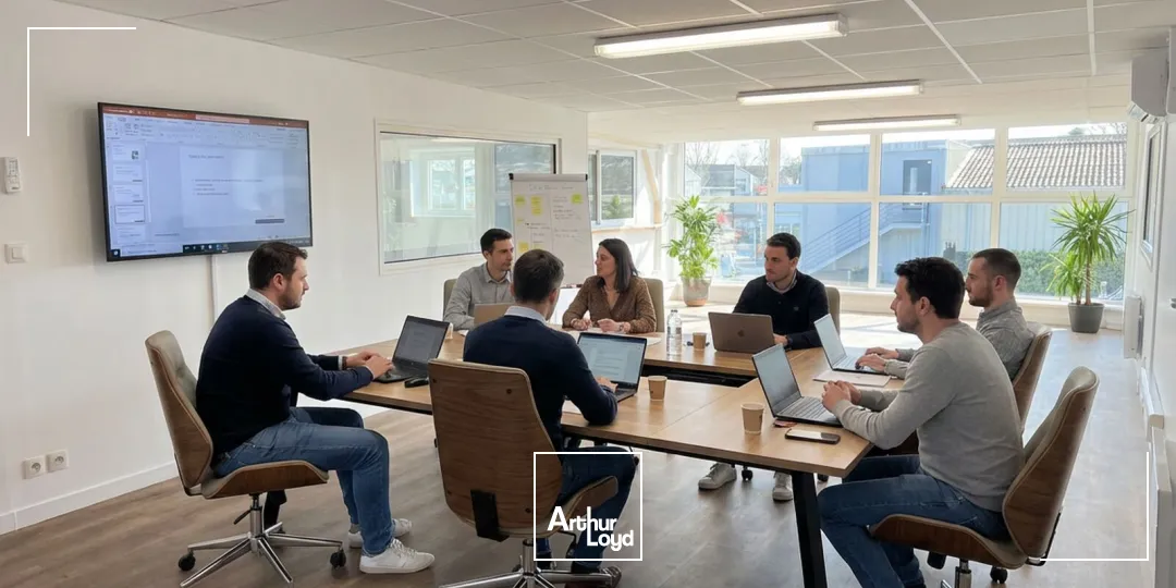 Local d'activités rénové de 1 519m2 à Saint Jean de Braye dans la ZAC Archimède, à louer