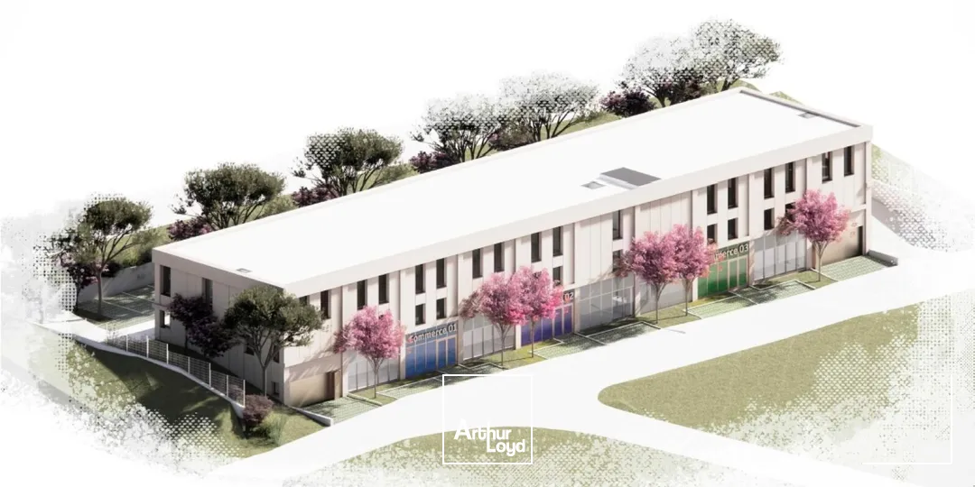 Bureaux neufs à vendre ou à louer - Ensemble immobilier divisible à Mèze sur axe stratégique RD613