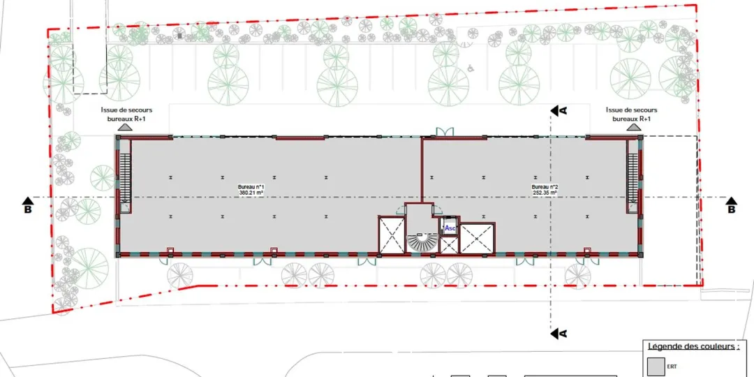 Bureaux neufs à vendre ou à louer - Ensemble immobilier divisible à Mèze sur axe stratégique RD613
