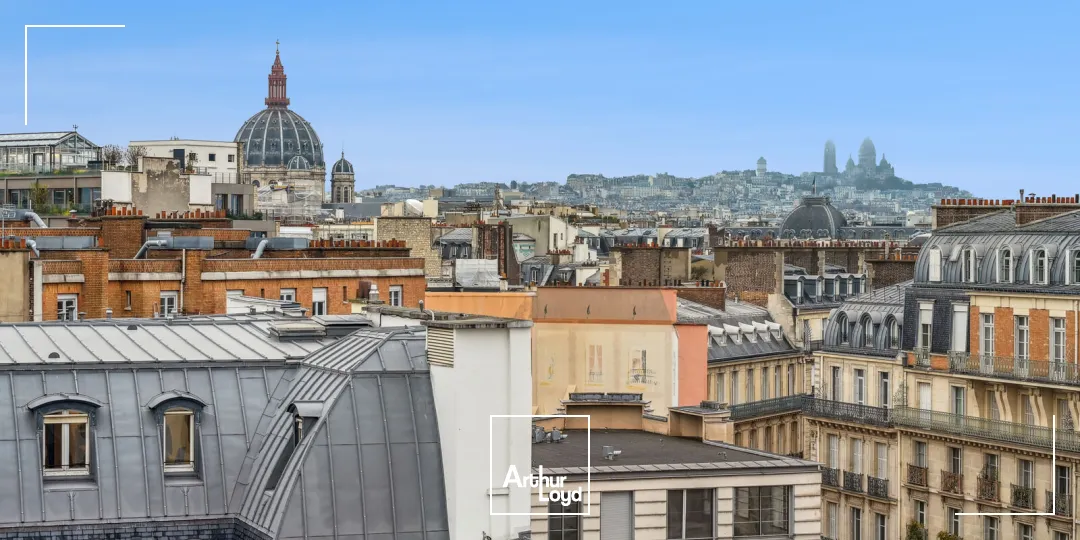 Bureaux à vendre Paris 8 é étage élevé avec vues exceptionnelles - QCA