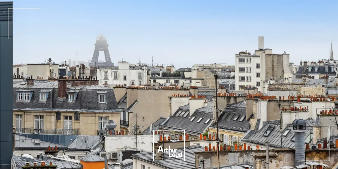 Bureaux à vendre Paris 8 é étage élevé avec vues exceptionnelles - QCA