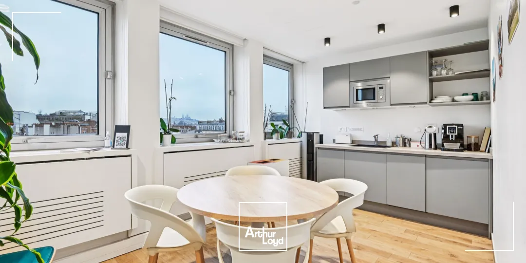 Bureaux à vendre Paris 8 é étage élevé avec vues exceptionnelles - QCA