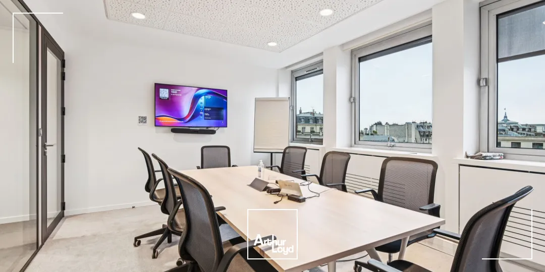 Bureaux à vendre Paris 8 é étage élevé avec vues exceptionnelles - QCA