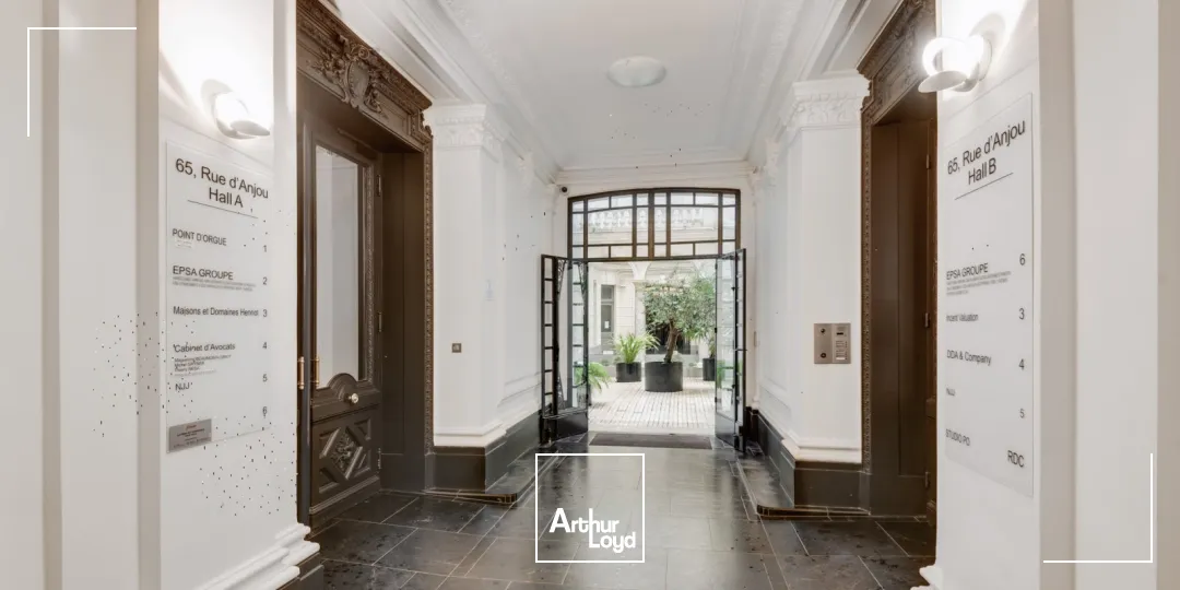 Bureaux à louer à PARIS 75008