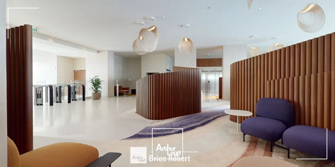 A louer - AUDESSA - Bureaux de prestiges dans un immeuble neuf - Lyon 3ème Part-Dieu