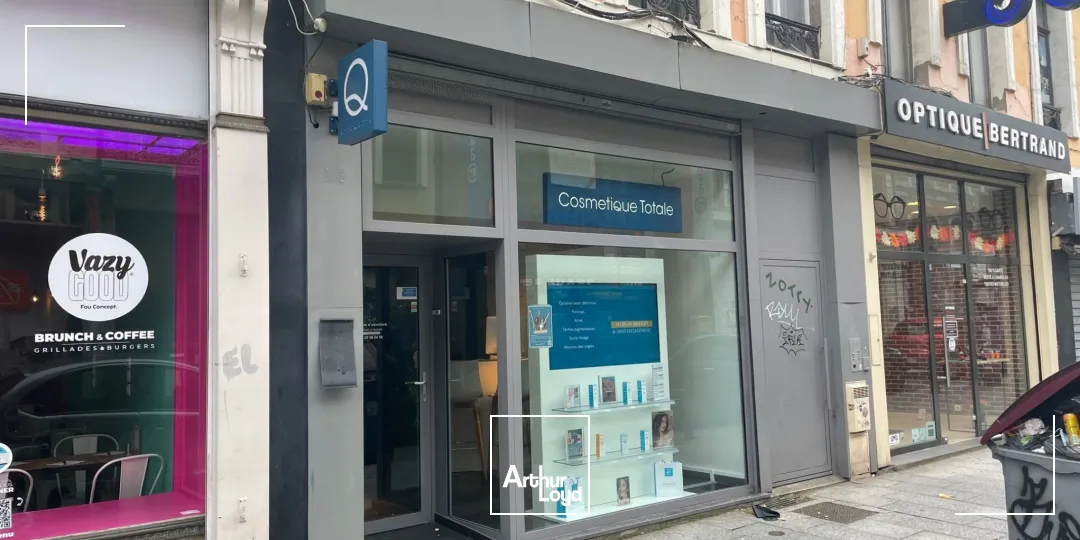 A LOUER local commercial Grand Rue Roubaix