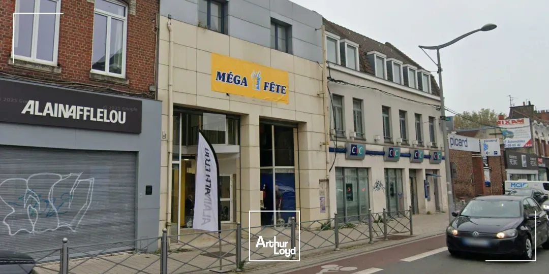 LOCAL COMMERCIAL A LOUER LAMBERSART + EXTRACTION