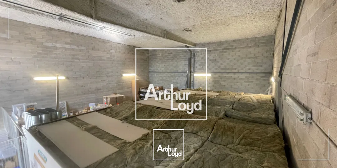 Local d'activité de 239 m² à louer - Vendres - Site professionnel dynamique, accès immédiat A9 et Ouest de Béziers