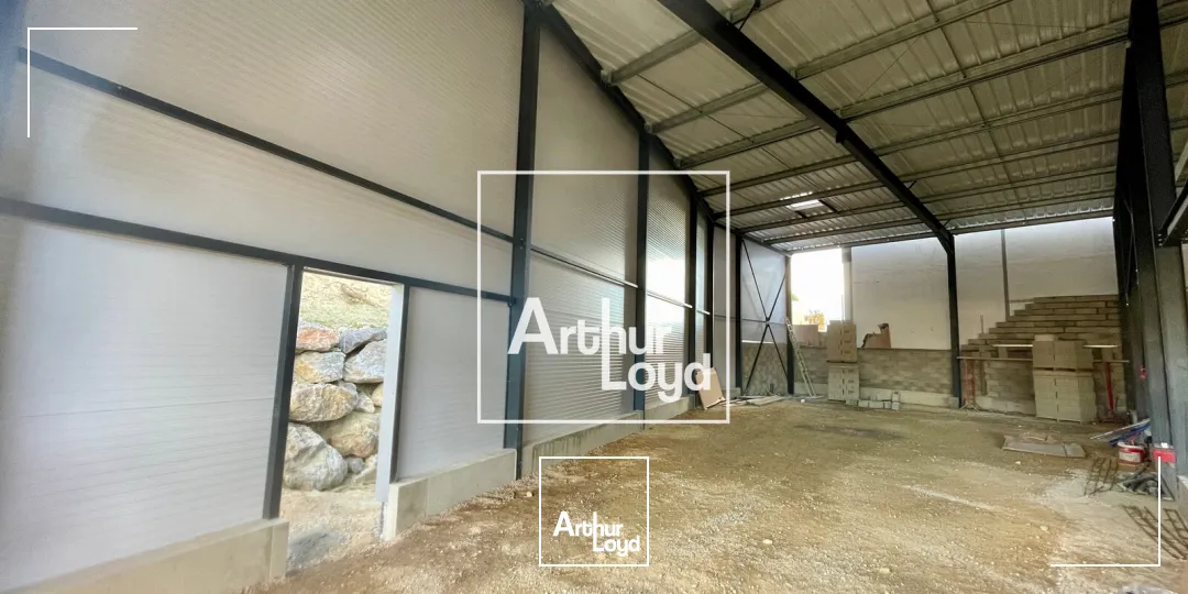 Locaux d'activité neufs à louer - Béziers Mercorent - Surfaces modulables 175 à 325 m² avec accès A75/A9
