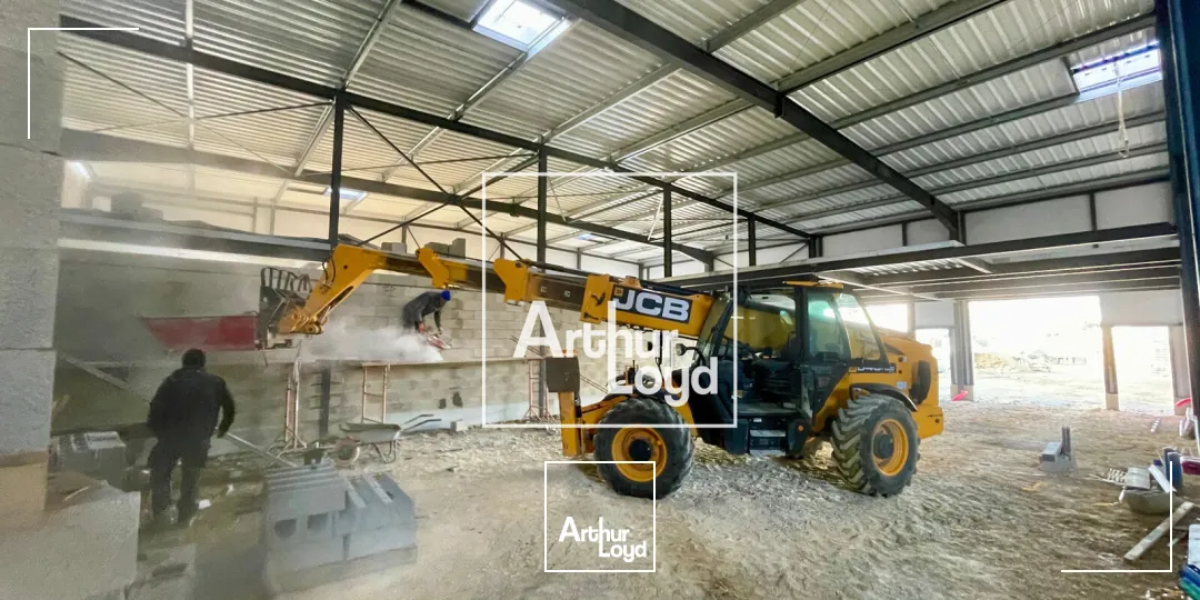 Locaux d'activité neufs à louer - Béziers Mercorent - Surfaces modulables 175 à 325 m² avec accès A75/A9
