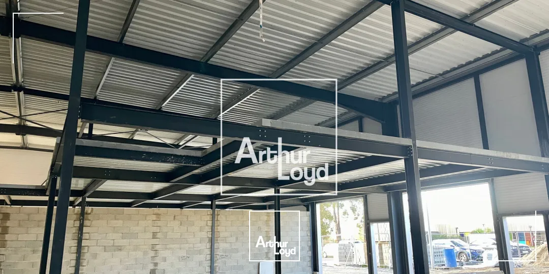 Locaux d'activité neufs à louer - Béziers Mercorent - Surfaces modulables 175 à 325 m² avec accès A75/A9