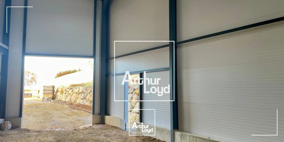 Locaux d'activité neufs à louer - Béziers Mercorent - Surfaces modulables 175 à 325 m² avec accès A75/A9