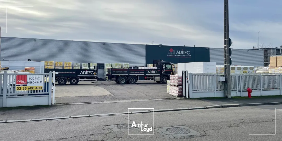 Locaux d'activité à louer à SOTTEVILLE LES ROUEN 76300