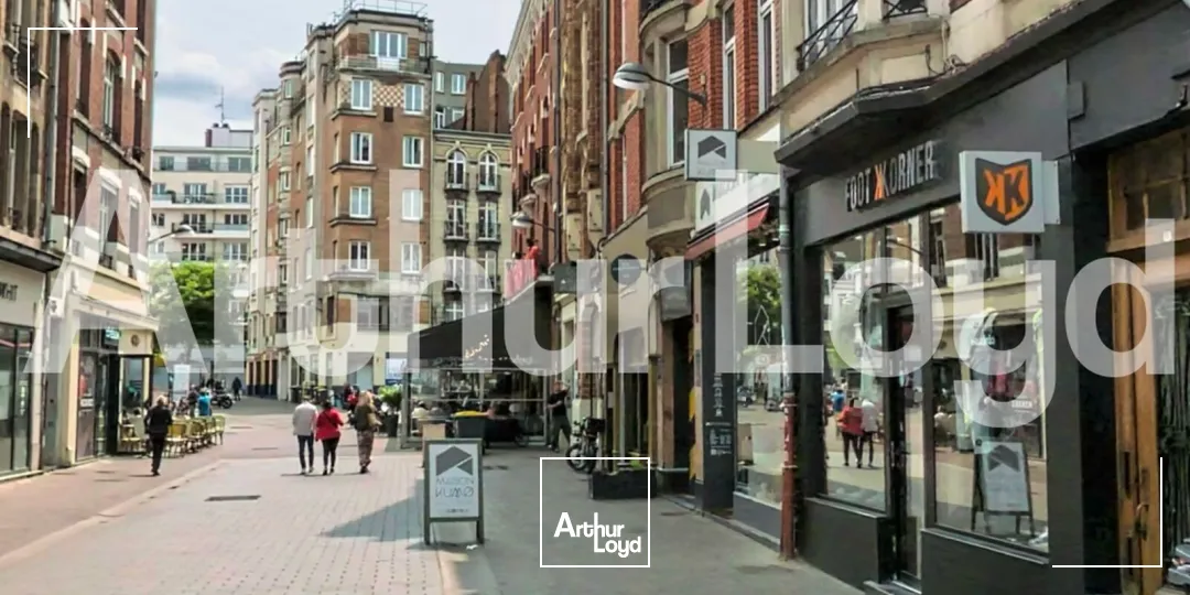 Local commercial 89 m² en coeur de Lille - Vitrine sur axe passant, flux piéton garanti !