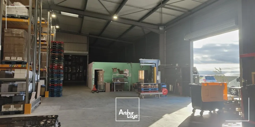 Béziers, LOCAL D'ACTIVITE A LOUER de 1&nbsp;000 m2 - Accessibilité immédiate A9, visibilité stratégique et prestations techniques