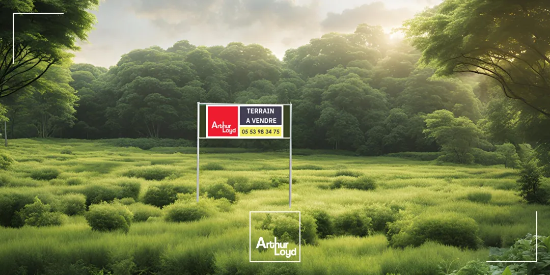 Grand terrain constructible pour projet professionnel Vic-Fezensac