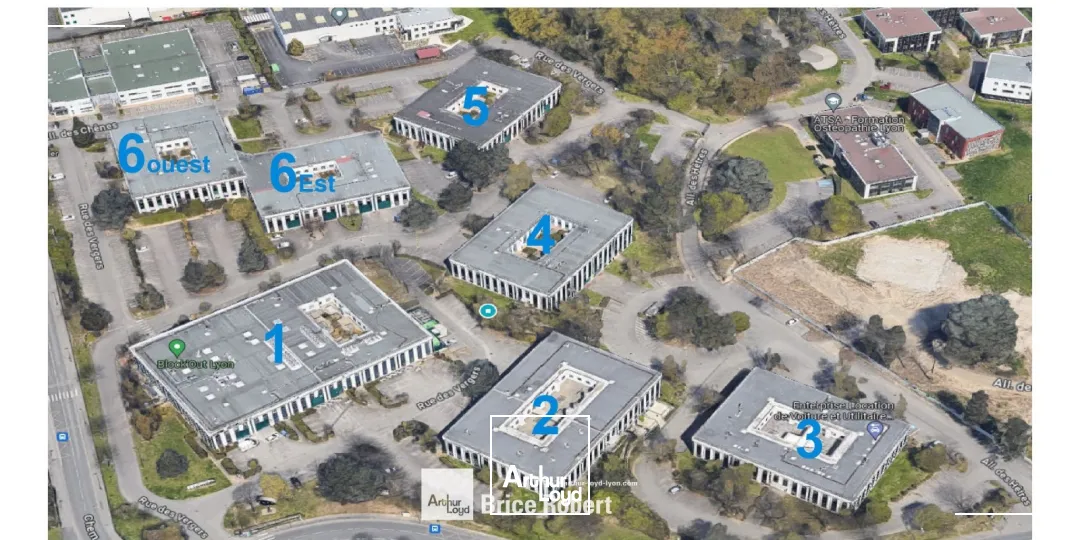 A louer - MILEWAY PARKS - Bureaux rénovés techlid - Limonest
