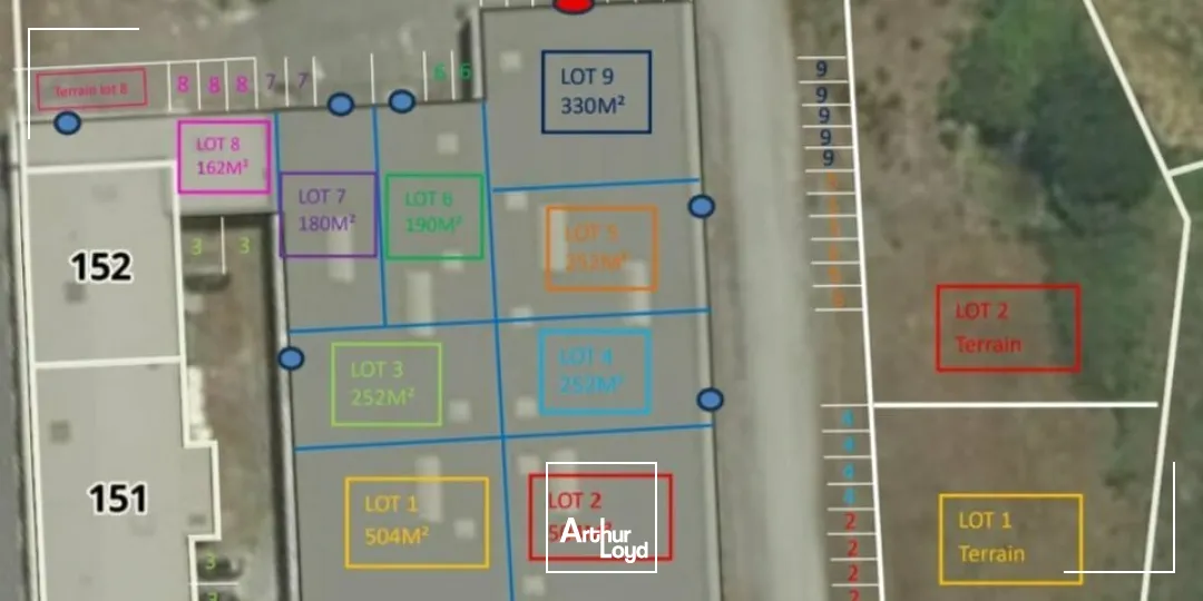 LOCAL D'ACTIVITE 500M² - A VENDRE - CHAUCHE