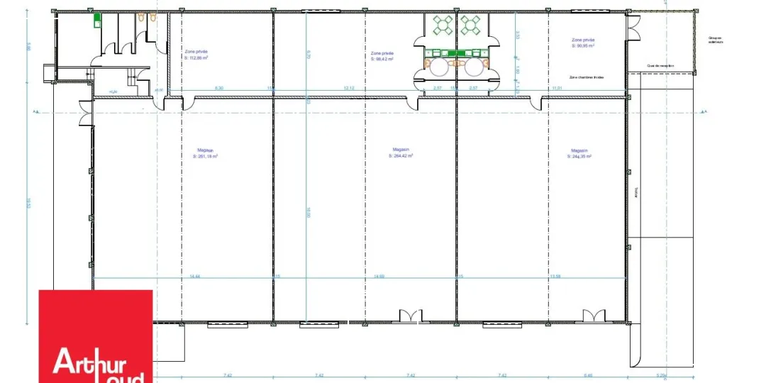 Local commercial à louer à SAINT-DENIS-LANNERAY 28200