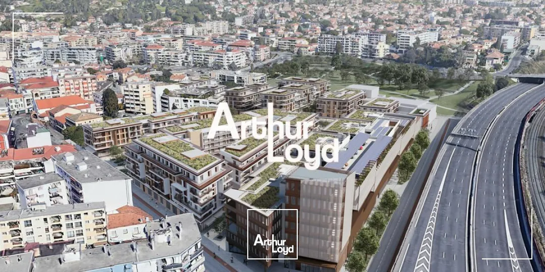 BUREAUX NEUFS A VENDRE 2299 M² DIVISBLES DÈS 234 M² - CAGNES SUR MER DANS IMMEUBLE ERP
