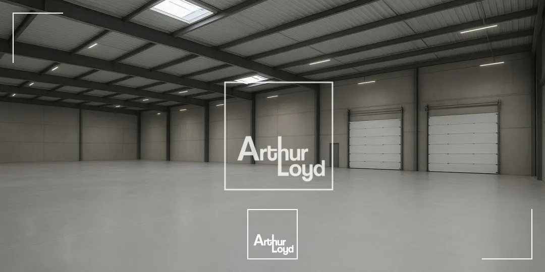 Locaux d'activité en BEFA/VEFA à Montpellier - ZAC Aéroport, accès VL et PL, bureaux RE2020