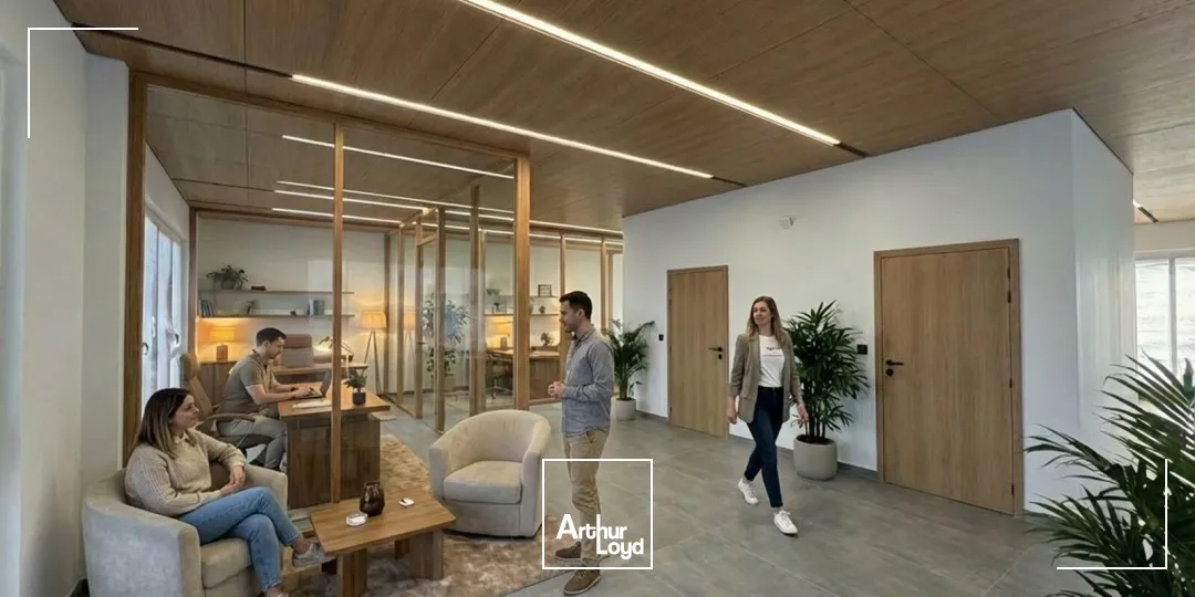 Immeuble neuf de bureaux à louer : 1&nbsp;090 m² divisibles dès 165 m² - Saran (Motte Pétrée), Loiret (45)