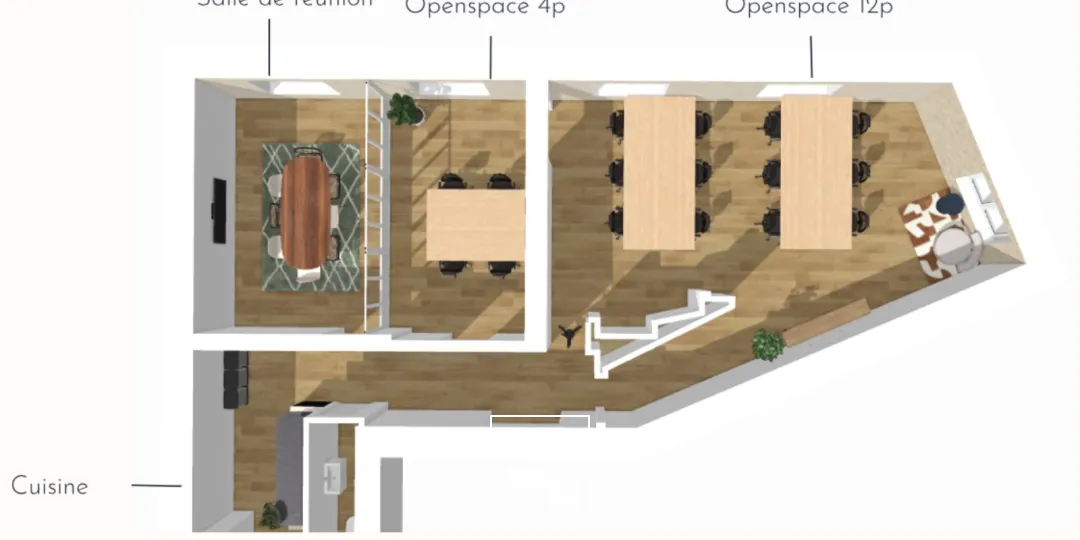 Bureaux A Louer - Espace Voltaire