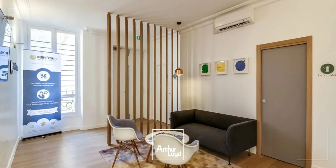 Poste de Travail A Louer - Coworkea Boétie