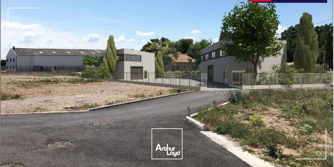 Location Local mixte neuf de 162 m² sur départementale 538 LAMANON
