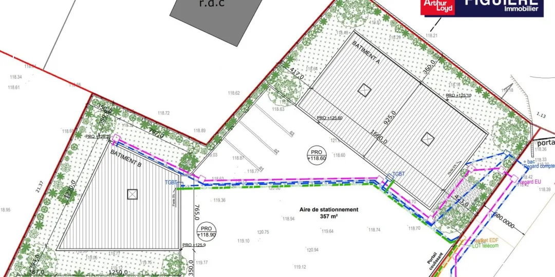Location Local mixte neuf de 162 m² sur départementale 538 LAMANON