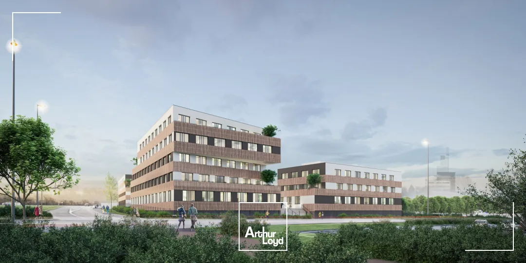 Bureaux neufs à vendre ou à louer - Parc Eurasanté Lille - Cadre d'exception & accessibilité optimale