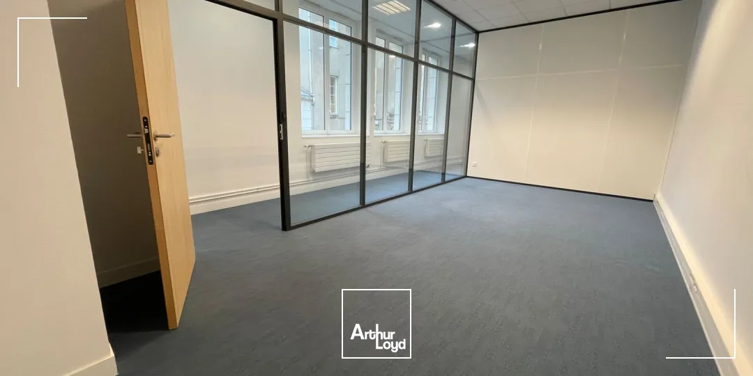 Bureaux à louer à Nantes centre prestations de qualité 70m²