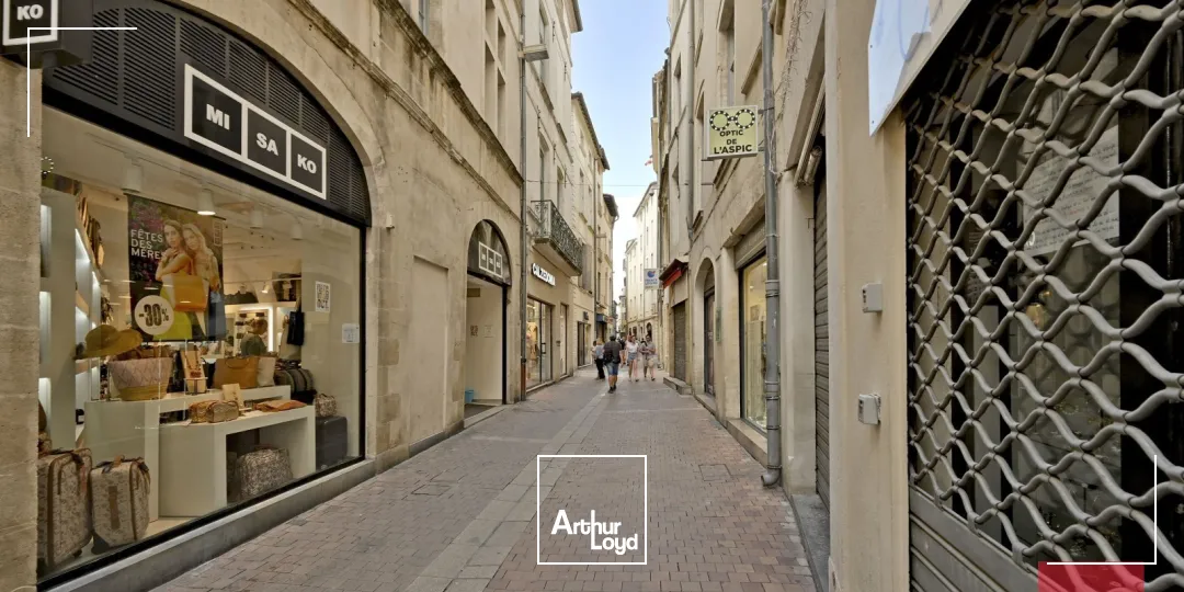 Local Commercial Nîmes Centre, à céder, emplacement N°1 pour votre enseigne