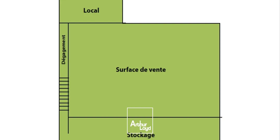 Local commercial Lamentin 631 m2