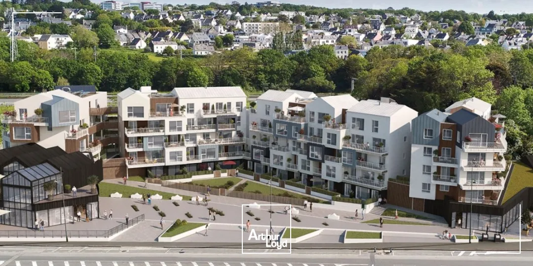 A VENDRE A LOUER EMPLACEMENT COMMERCIAL 775 M² PLAGE DU MOULIN BLANC RELECQ KERHUON