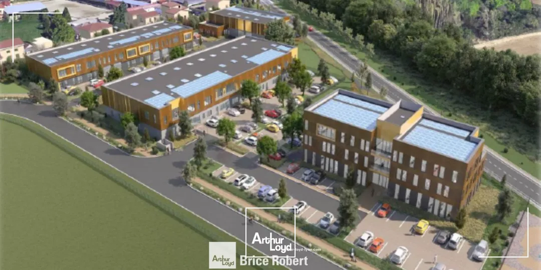 Différentes cellules dans parc neuf - disponible à la vente ou à la location - Situées à La Boisse