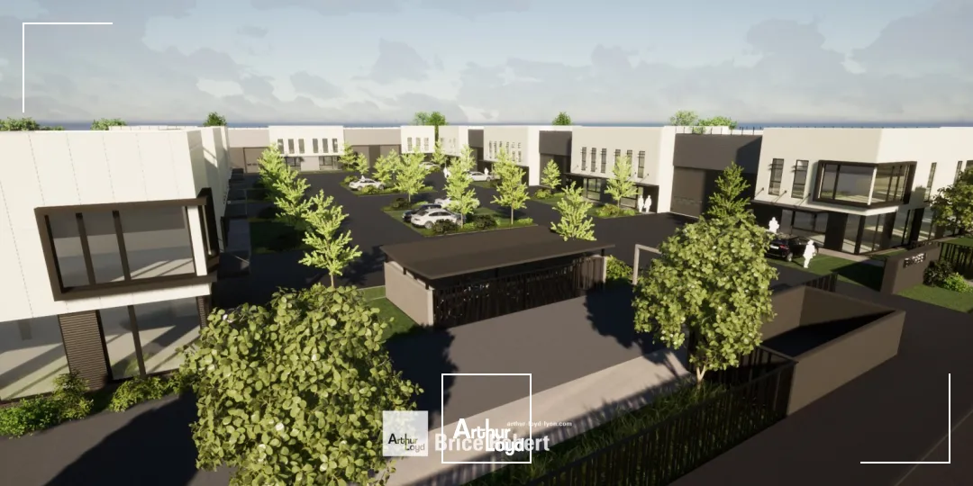 Cellules dans un Parc d'activités neuf - vente et location - Vaulx en Velin