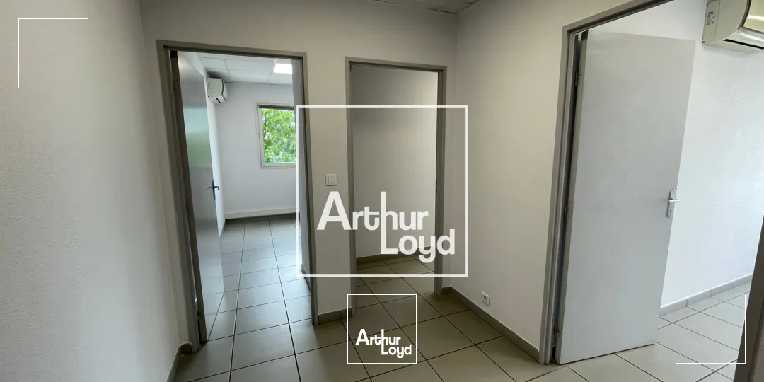 À LOUER - BUREAUX 57 m² - NÎMES KM DELTA - NIMES OUEST