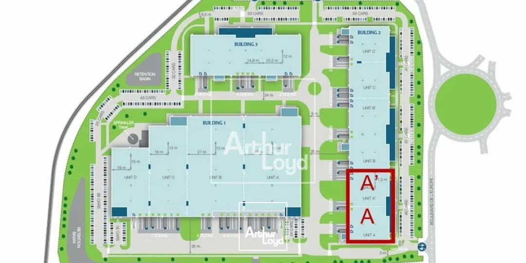 Belles cellules d' activité à louer - COMBS LA VILLE