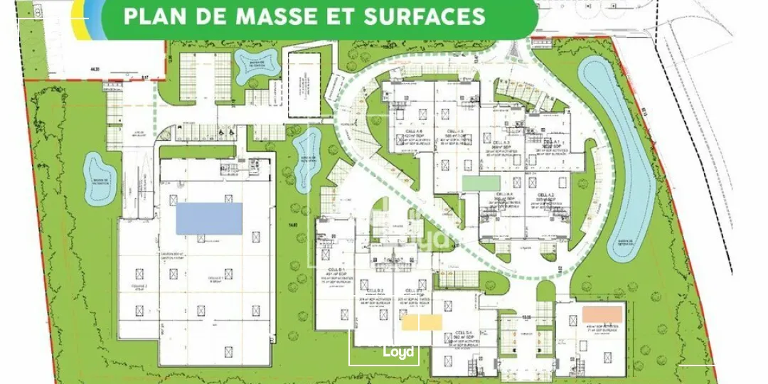 A VENDRE, cellules d'activités à Ollainville 